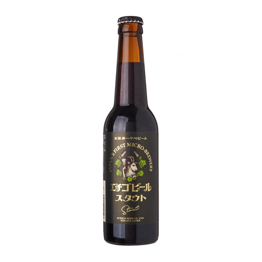 Niigata Japan Echigo Craft Black Beer Stout 7% Bottle Classic Size 330ML japanmart.sg 