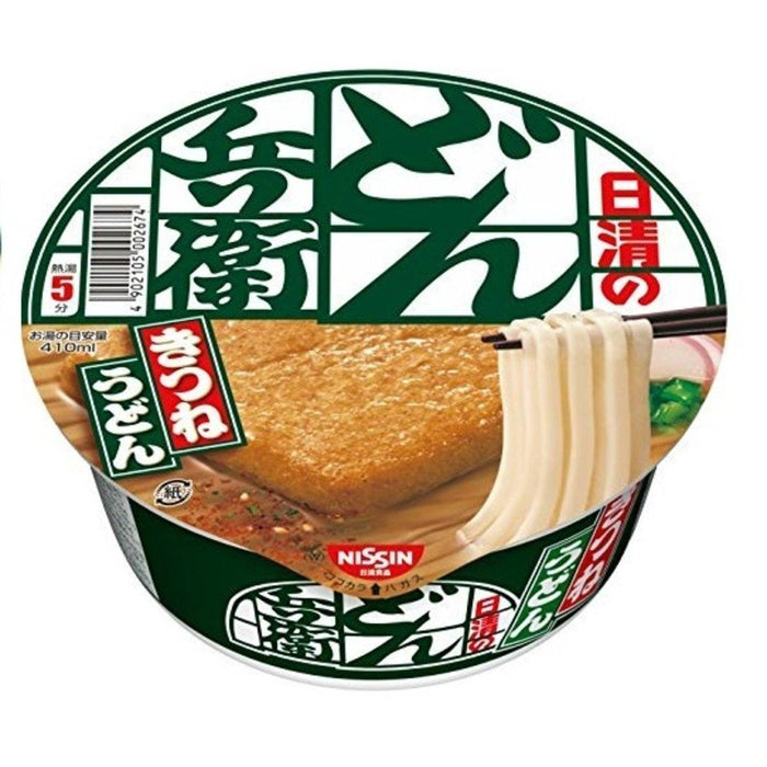 Nissin Donbei Kitsune Udon Instant Noodle Cup 95g Honeydaes - Japan Foods Grocery Online 