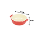 オーブンシェフ 耐熱丸深皿 Oven Chef Heat-Resistant Round Plate 15 cm Red <Happy Pot Series> Honeydaes - Japan Foods Grocery Online 