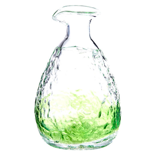 Okinawa Ryukyu Glass Craft - Tokkuri Sake Flask - The MIDORI Honeydaes - Japan Foods Grocery Online 