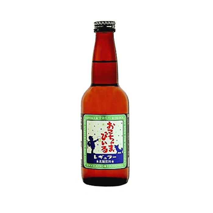 Okochama Biru <KID'S BEER> Japanese Non-Alcoholic Sparkling Soda 330ml Honeydaes - Japan Foods Grocery Online 