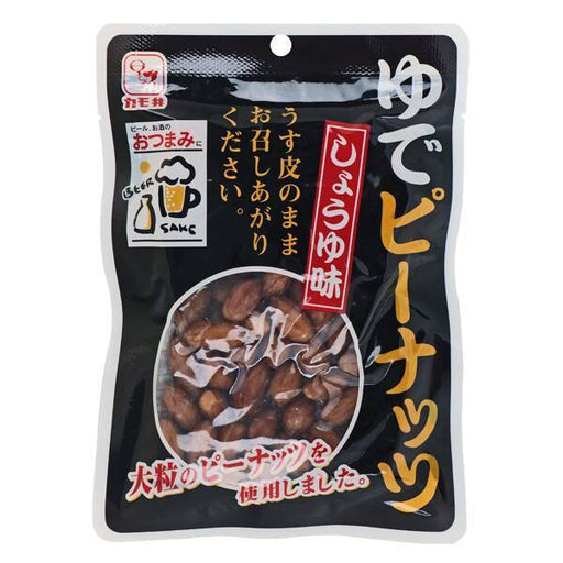 OTSUMAMI SERIES Kamoi Japanese Yude Boiled Peanut Soy Sauce Flavor 100g Japanese Snack Honeydaes - Japan Foods Grocery Online 