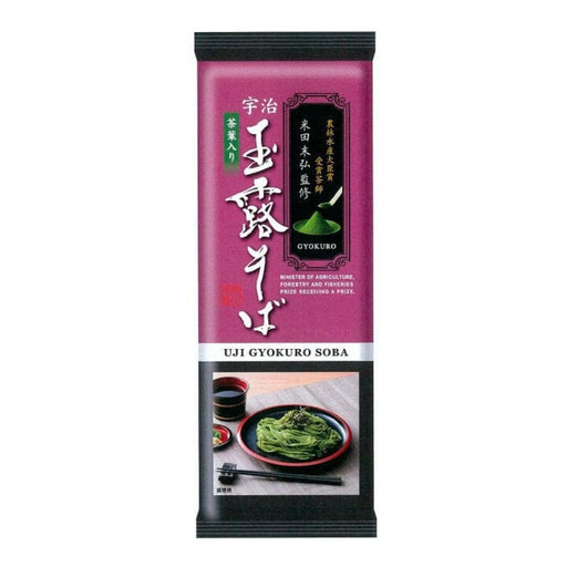 Premium Master's Uji Gyokuro Soba Japanese Noodle 200g Pack japanmart.sg 