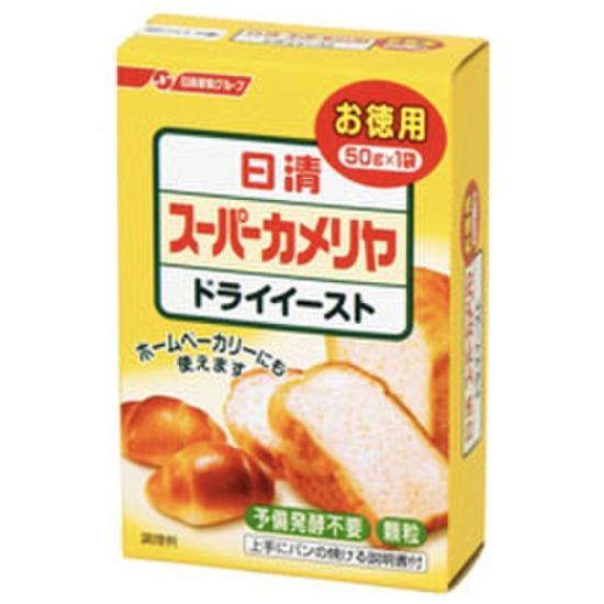 日清 スーパーカメリヤドライイースト Nissin Super Kameriya Dry Yeast 50g japanmart.sg 