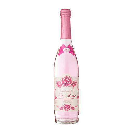 Rose Terrace Burugarian Spark Rose Japan Sparkling Beverage 500ML Fancy Glass Bottle Honeydaes - Japan Foods Grocery Online 