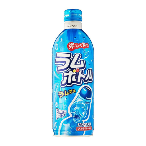 サンガリア ラムボトル ボトル缶 Sangaria Ramune Beverage 500ml Honeydaes - Japan Foods Grocery Online 