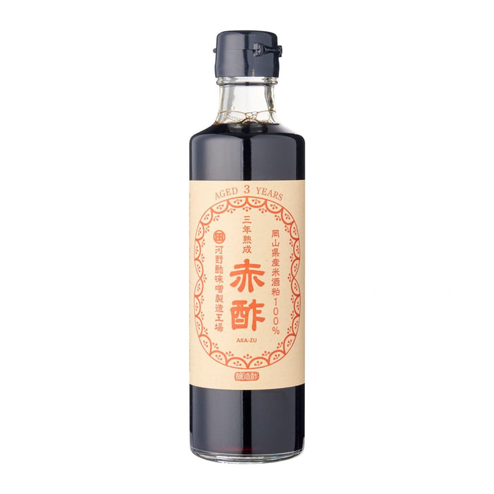 Sannen Jukusei Akazu Japanese 3 Years Aged Premium Red Vinegar 275ml Glass Bottle Honeydaes - Japan Foods Grocery Online 