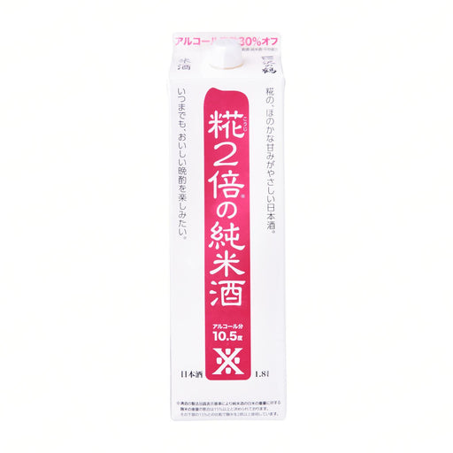 Sawanotsuru Kouji 2 Times! Ni Bai No Junmai Sake Pack 1.8L 11% Honeydaes - Japan Foods Grocery Online 