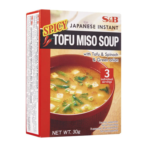 S&B Ex Spicy Miso Soup 30g japanmart.sg 