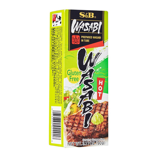 S&B Neri Wasabi Paste Tube 90g japanmart.sg 