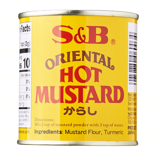 S&B Oriental Hot Mustard 85g Honeydaes - Japan Foods Grocery Online 