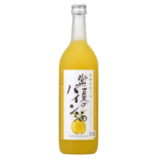 Sekai Itto Tokonatsu No Pineshu Japanese Pineapple Fruit Liquor 720ml 8% japanmart.sg 