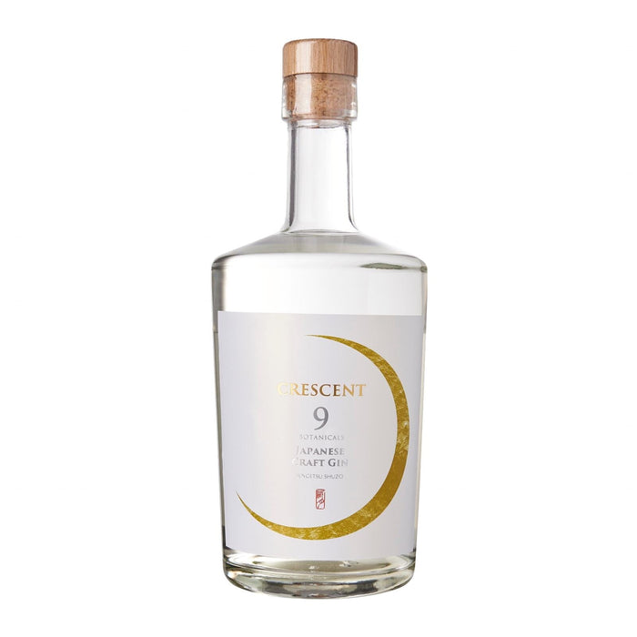 繊月酒造ジャパニーズ クラフトジン Sengetsu Gin "Crescent 9" 47% Exquisite Glass Bottle japanmart.sg 
