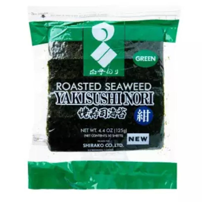 焼き海苔 Kirei Yakinori Sheets Japanese Seaweed Sheets for Sushi (50 pcs) japanmart.sg 