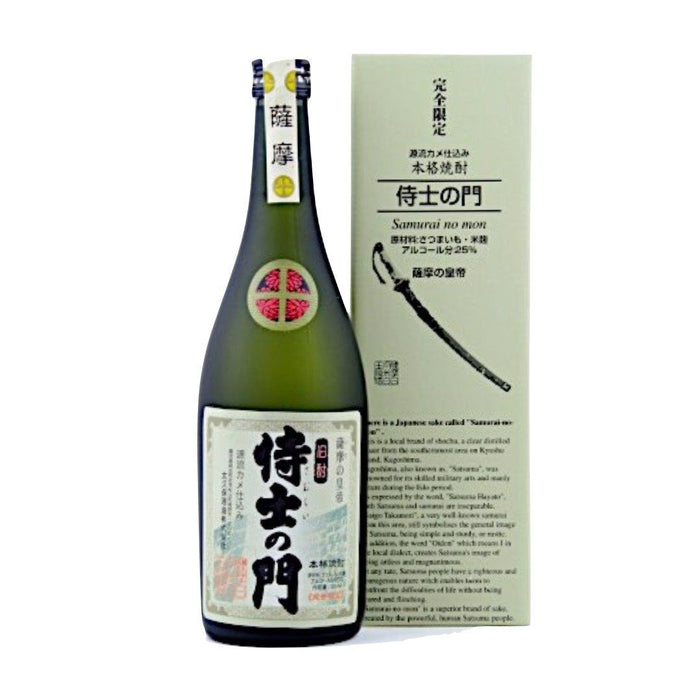 侍の門 芋焼酎 Ookubo Samurai No Mon Imo Shochu 720ml 25% japanmart.sg 