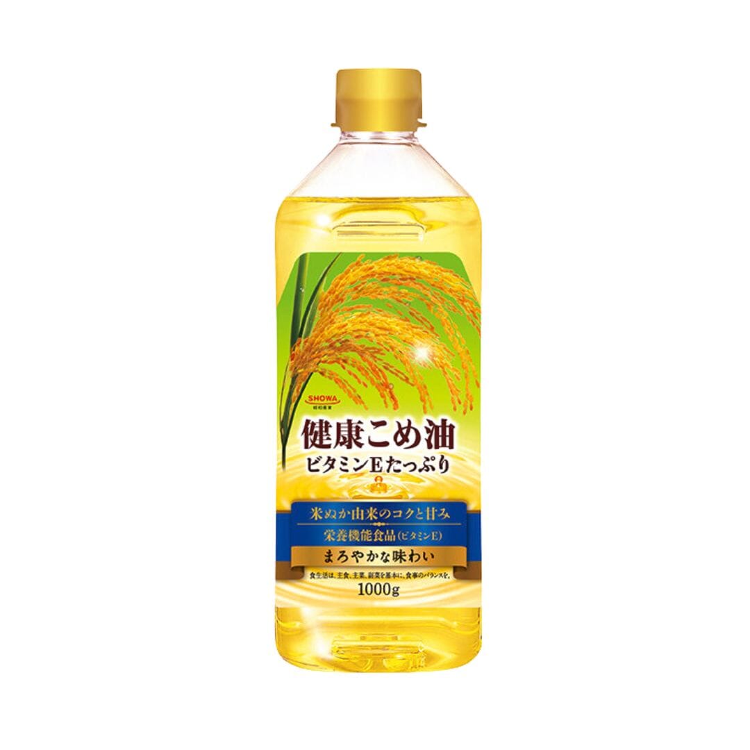 Showa Healthy! Kome Abura Japanese Rice Oil 600g Easy Bottle 窶� Honeydaes  Japan Foods Grocery Online