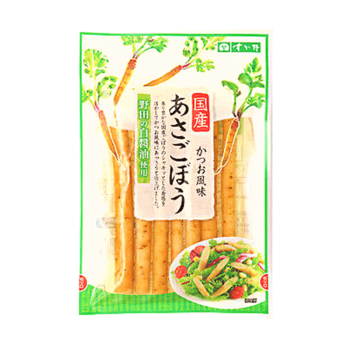 Sugano Domestic Produced ASAGOBO KATSUO Japanese Burdock Bonito Flavored Pickles 80g Pack Honeydaes - Japan Foods Grocery Online 