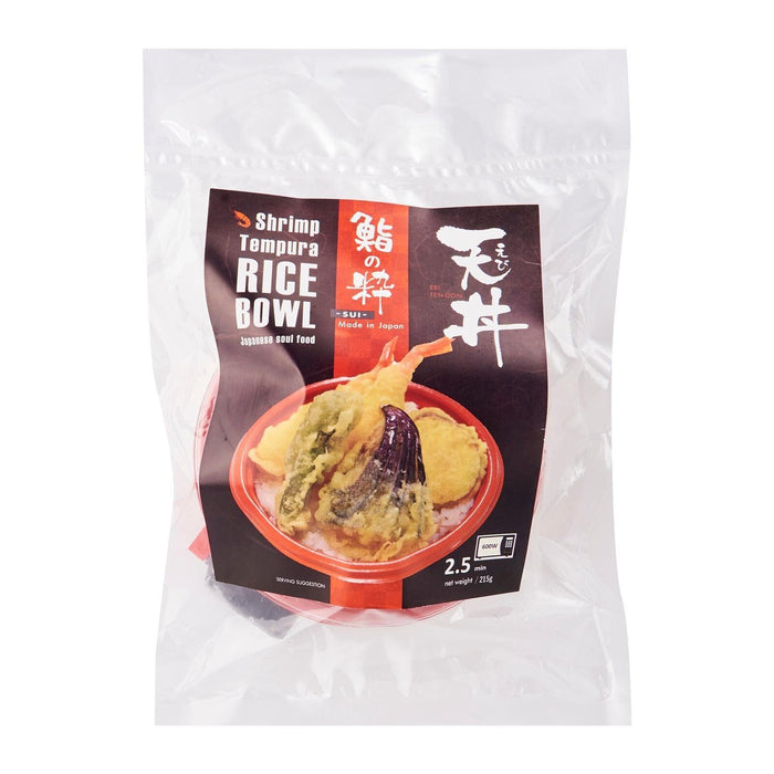 Sui Premium Japan Frozen - Amaebi Shrimp Tempura Don Bowl 215g Honeydaes - Japan Foods Grocery Online 