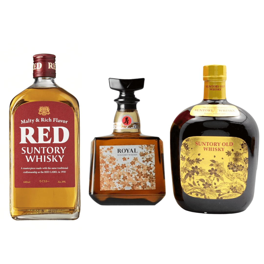 サントリー ウイスキー 三種類 飲み比べお得セット Suntory Whisky Bundle Set Types Japanese —  Honeydaes Japan Foods Grocery Online