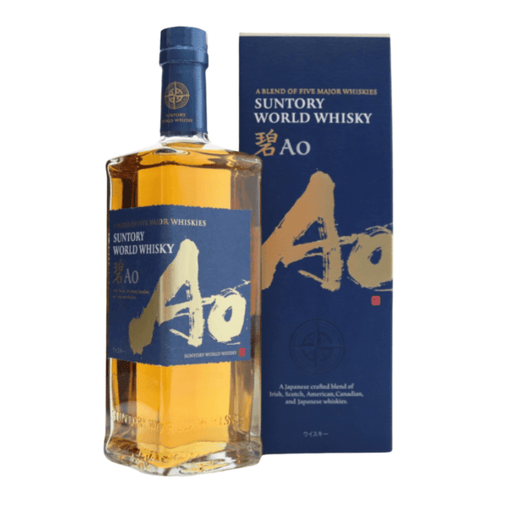 Suntory World Ao Whisky 43% 700ml Honeydaes - Japan Foods Grocery Online 
