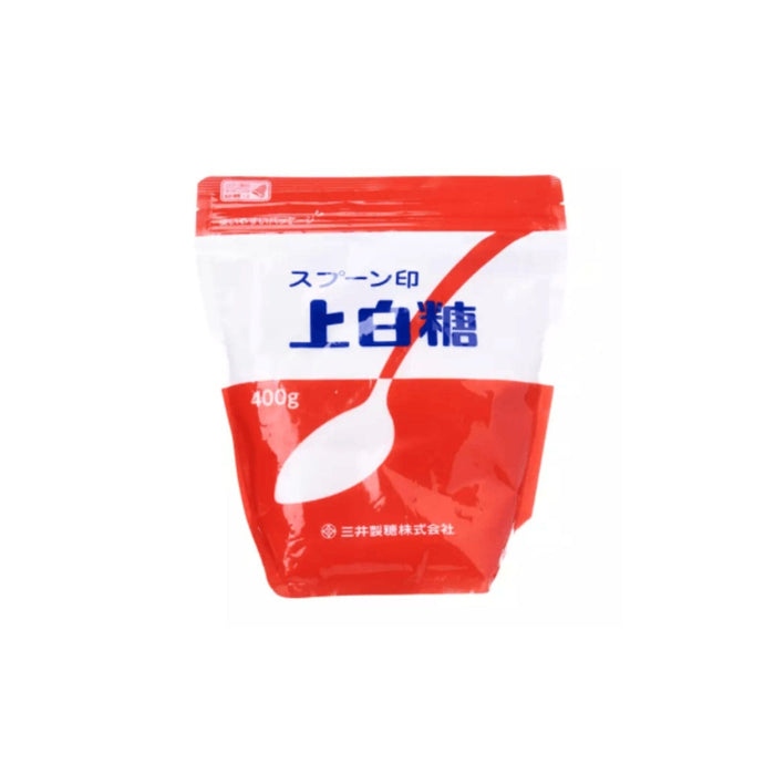 スプーン印 上白糖 (Spoon Brand Easy Resealable Pouch Series) Japanese Joh Hakutoh White Sugar 400g Honeydaes - Japan Foods Grocery Online 