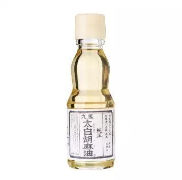 太白純正胡麻油 Kuki Taihaku Junsei Goma Abura White Sesame Oil 170ml japanmart.sg 