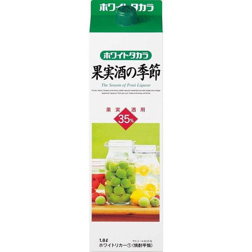 Takara White Liquor Base For Fruit Liqueur 35-Percent 1.8L Honeydaes - Japan Foods Grocery Online 