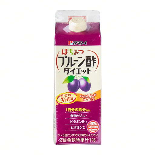 タマノイ はちみつ黒酢プルーンダイエット 濃縮タイプ Tamanoi Honey Diet Prune Concentrated Vinegar 500ml japanmart.sg 