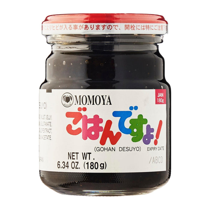 桃屋ごはんですよ Momoya Gohan Desuyo (Japanese Seasoned Seaweed Paste) 180g japanmart.sg 