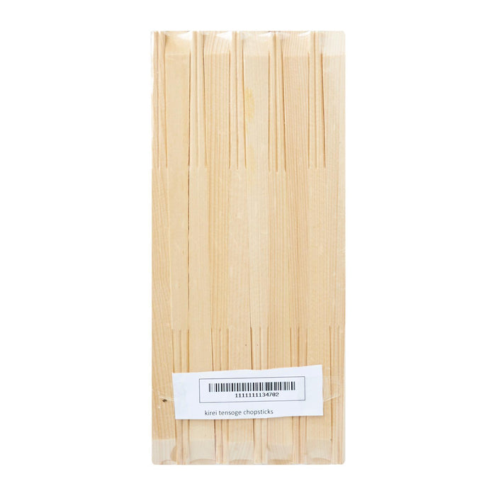 天削箸 Kirei Tensoge Premium Wooden Chopsticks 100Pcs japanmart.sg 