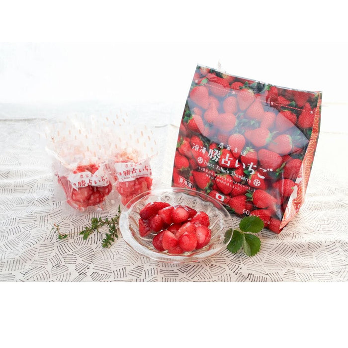 Tokushima Premium Japan Frozen Strawberries Everyday Delicious! (6 Easy Portioned Packs) Honeydaes - Japan Foods Grocery Online 