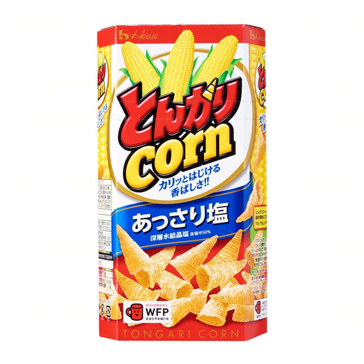 とんがりCORN あっさり塩 Tongari Corn Assari-Shio 75g japanmart.sg 