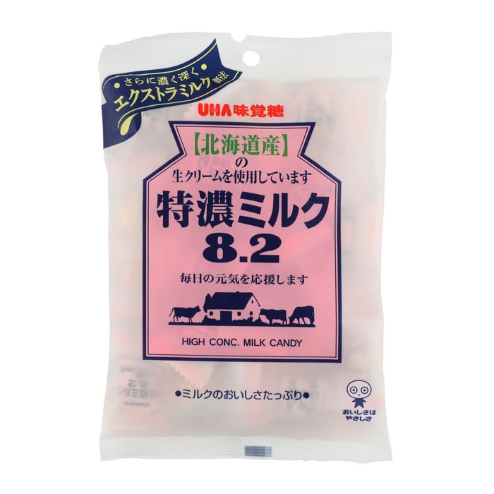 UHA味覚糖 特農ミルクキャンデイ Mikakuto Tokuno Milk 8.2 Candy (105g) japanmart.sg 