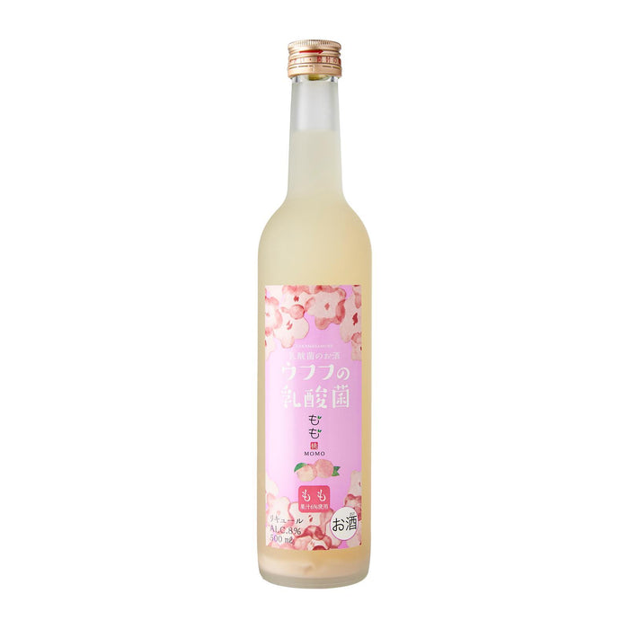 ウフフの乳酸菌 もも UFUFU Japan Yogurt Liqueur - Momo Peach 500ml 8% Honeydaes - Japan Foods Grocery Online 