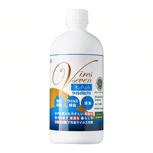 Vires Seven Hands/Easy Top Up Ok! Refill Type Japan's Everyday Household Use Sanitizer Bottle 500ml Honeydaes - Japan Foods Grocery Online 