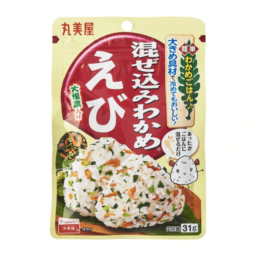 Marumiya Ebi Shrimp Seaweed Furikake Japan Rice Topping 31g japanmart.sg 