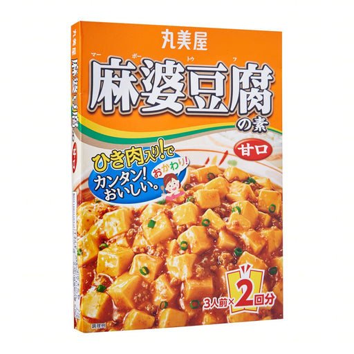 丸美屋 麻婆豆腐の素 甘口 Marumiya Mabo Tofu No Moto Instant Amakuchi /Mild 162g Honeydaes - Japan Foods Grocery Online 