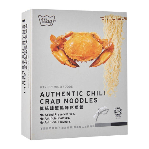 Way Premium Authentic Chilli Crab Noodle 120G japanmart.sg 