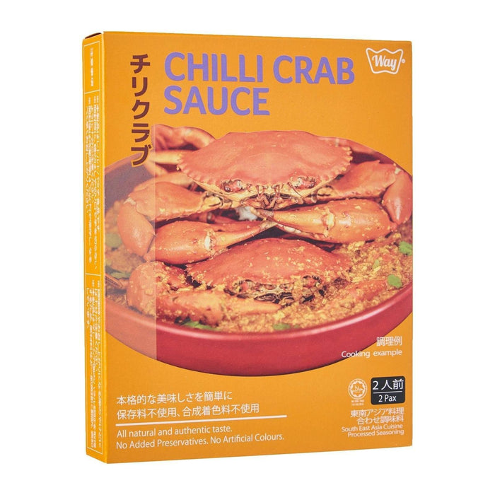 Way Premium Chilli Crab Sauce (Easy Cooking Pack) 150g japanmart.sg 