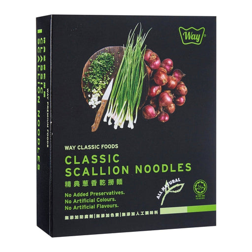 Way Premium Classic Scallion Noodles 105g japanmart.sg 