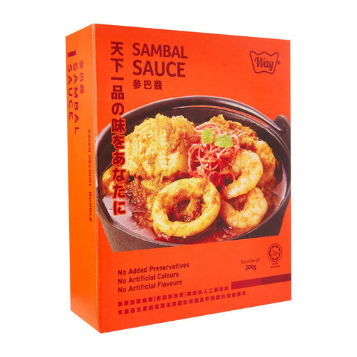 Way Premium Foods MSG-Free! Easy & Delicious Seafood Sambal Chilli Cooking Sauce Box japanmart.sg 