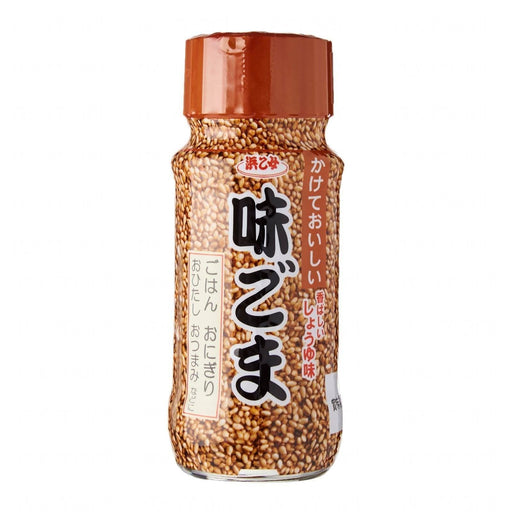 味ごま ふりかけ Hamaotome Aji Goma Roasted And Seasoned Japanese Sesame Furikake (Glass Bottle) 55g Honeydaes - Japan Foods Grocery Online 