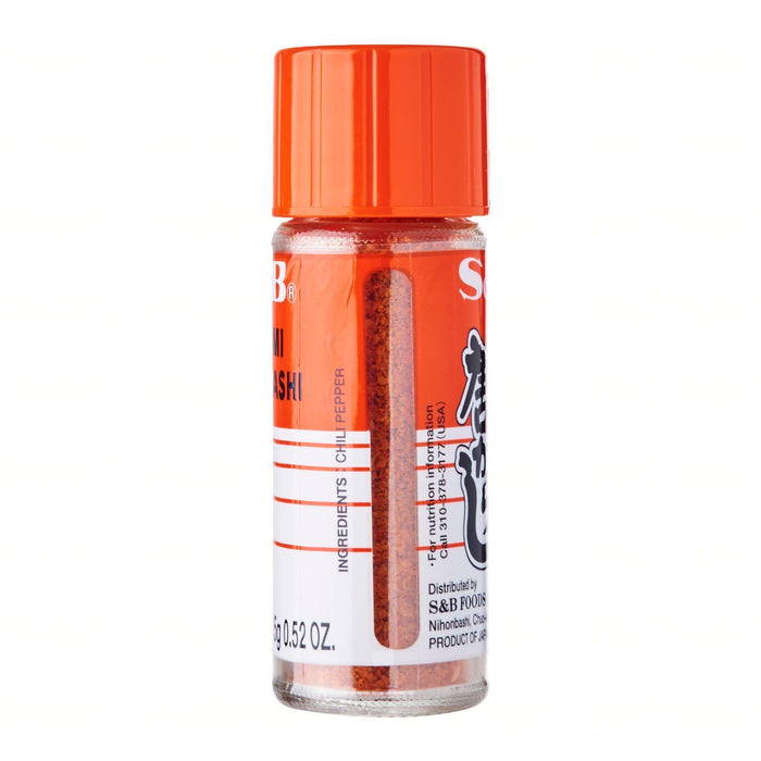 一味唐辛子 S&B Ichimi Togarashi Japanese Chilli Powder 15g