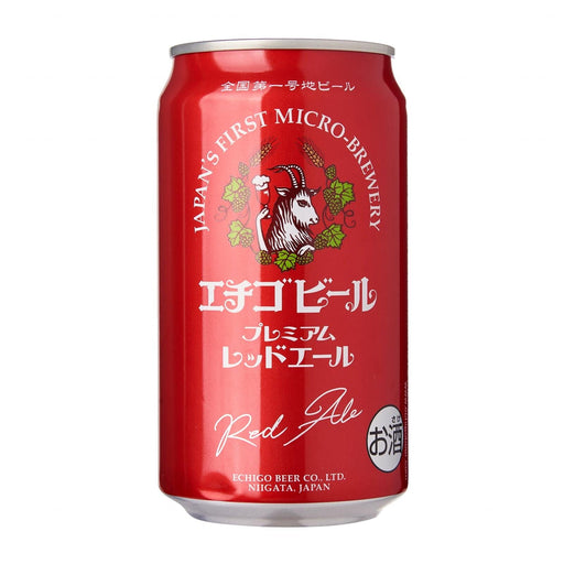 新潟 地酒 地ビール エチゴビール プレミアムレッドエール Niigata Japan Echigo Craft Beer Premium Red Ale 5.5% Can japanmart.sg 
