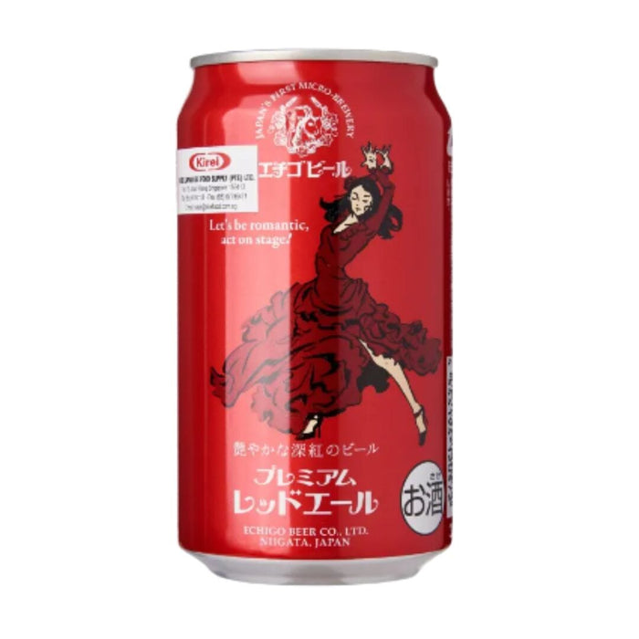 新潟 地酒 地ビール エチゴビール プレミアムレッドエール Niigata Japan Echigo Craft Beer Premium Red Ale 5.5% Can japanmart.sg 