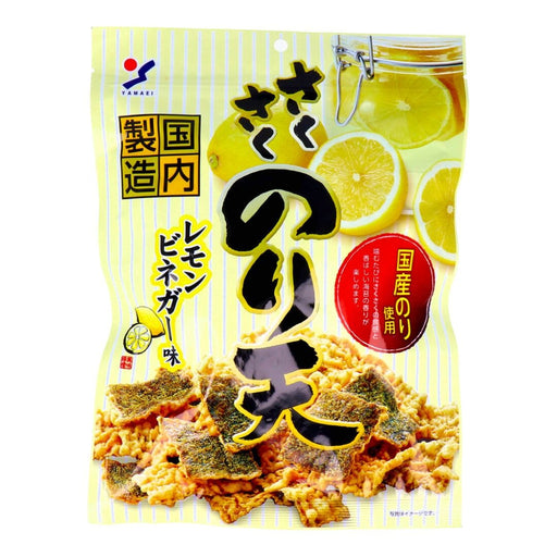 Yamaei Saku Japanese Seaweed Tempura Snack - Lemon Vinegar Flavor 70g japanmart.sg 