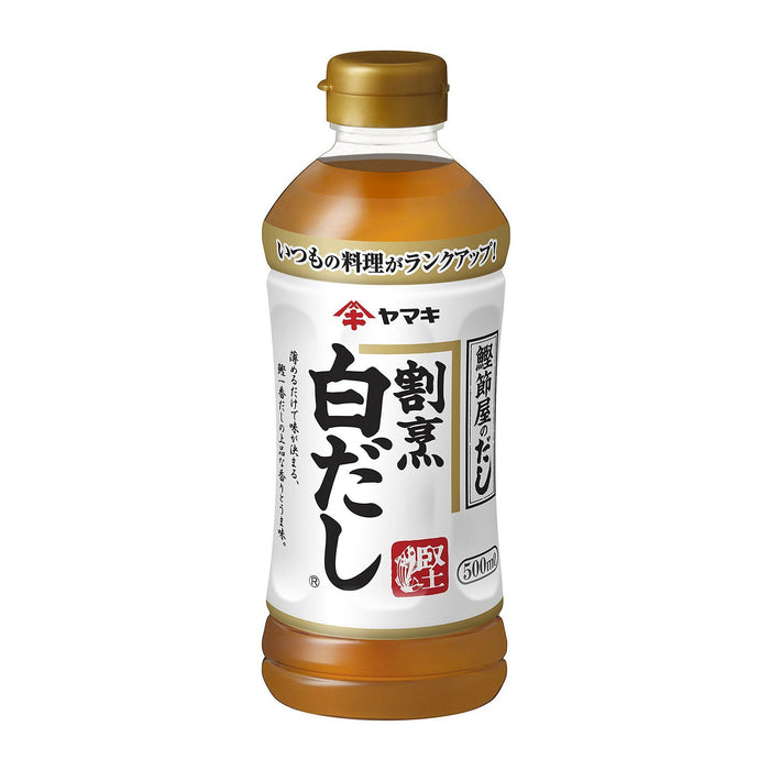 Yamaki Kappou Shiro Dashi Japanese Bonito Soup Broth Base 500ml Honeydaes - Japan Foods Grocery Online 