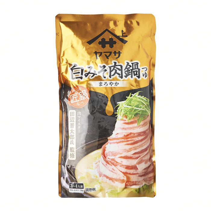 ヤマサ白みそ肉鍋つゆ Yamasa Shiro Miso Niku Nabe Tsuyu Japanese Hotpot Base 750g japanmart.sg 