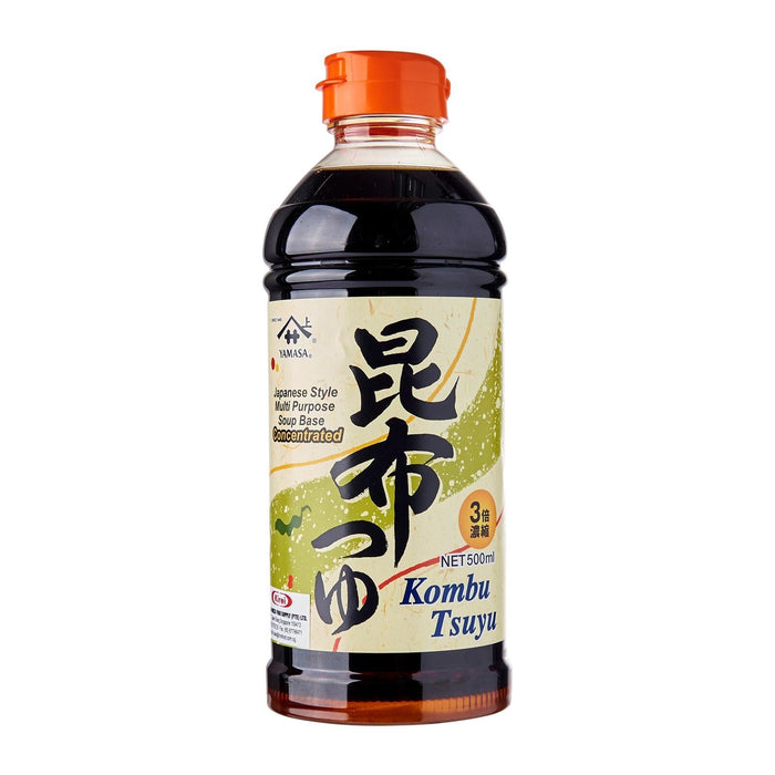 ヤマサ昆布つゆ Yamasa Kombu Tsuyu Soup Japanese Stock Base 500ml Honeydaes - Japan Foods Grocery Online 
