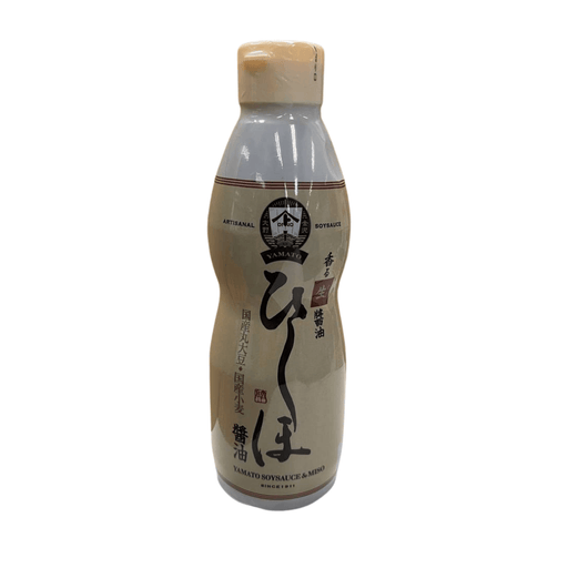 Yamato Fragrant HISHIHO Japan Raw Soy Sauce 450ml Squeeze Bottle Honeydaes - Japan Foods Grocery Online 